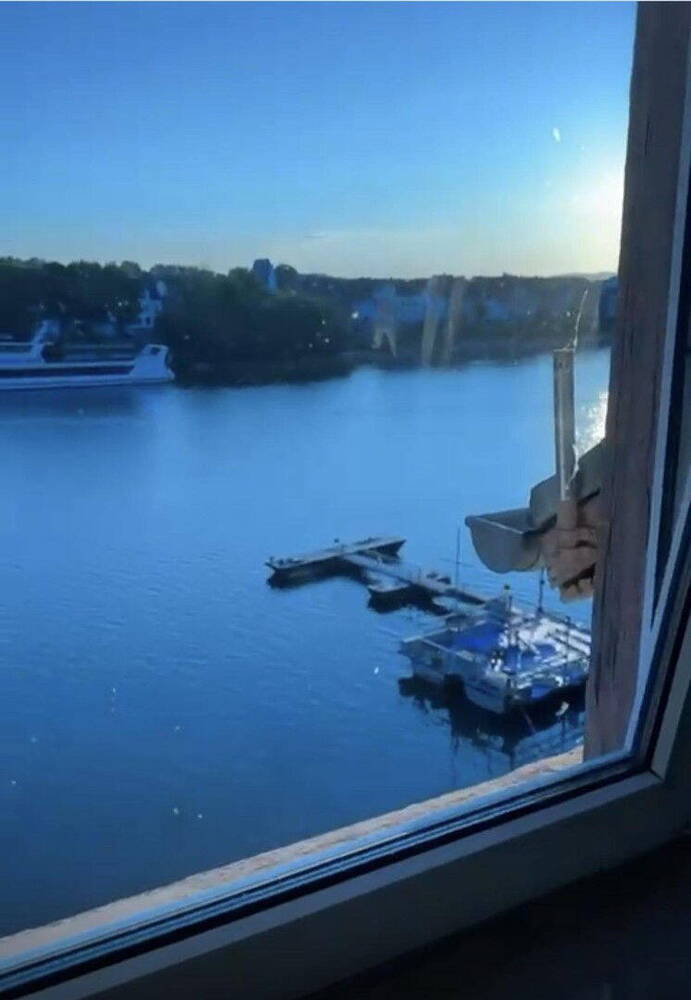 3 Zimmer+Küche+Bad mit tollem Ausblick auf den Rhein