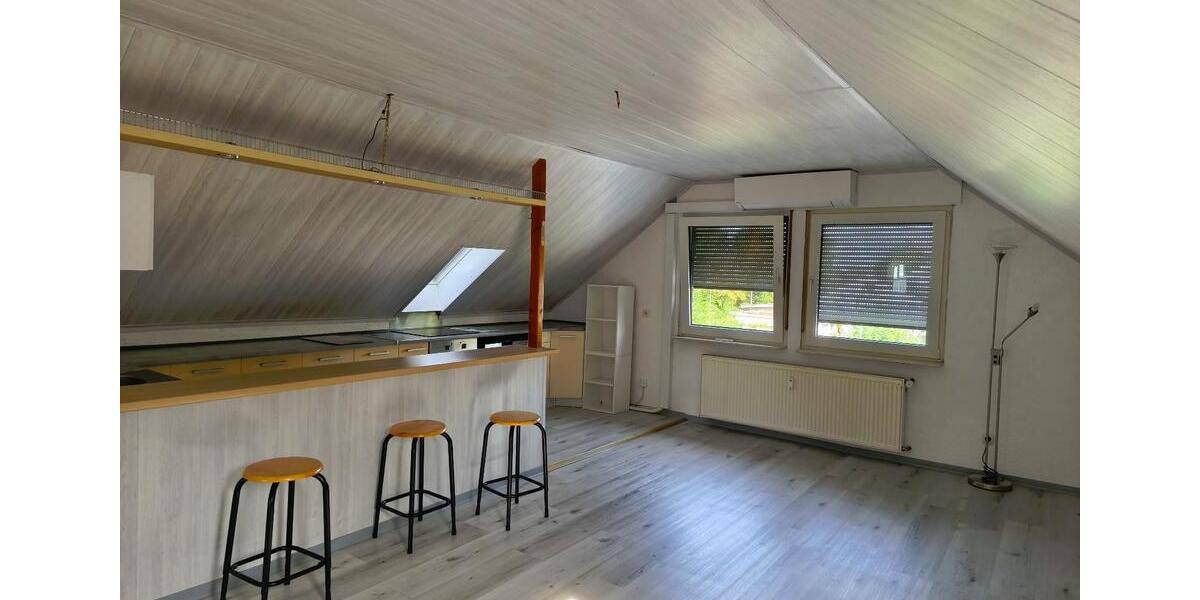 Dachgeschoßwohnung Riedstadt - 2 Zimmer, 50 m&sup2;, 550&euro; | Angebot:26278174