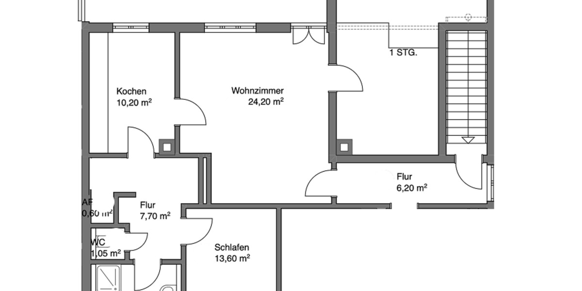 Terrassenwohnung Dietramszell - 3 Zimmer, 114 m&sup2;, 1.100&euro; | Angebot:25239538