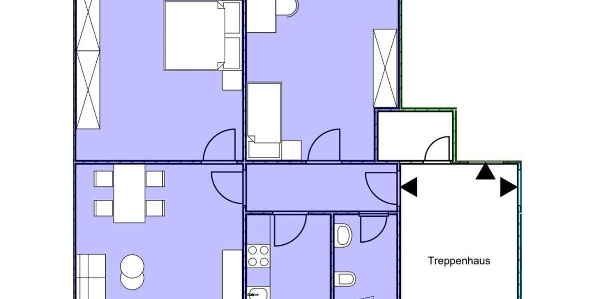 Etagenwohnung Moringen - 3 Zimmer, 70 m&sup2;, 420&euro; | Angebot:25181179