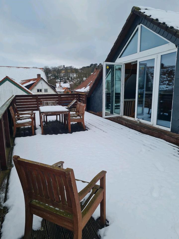 Dachgeschoss Wohnung mit Blick zu Brocken