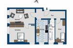 Erdgeschoßwohnung Magdeburg Brückfeld - 3 Zimmer, 75 m&sup2;, 483&euro; | Angebot:22181024