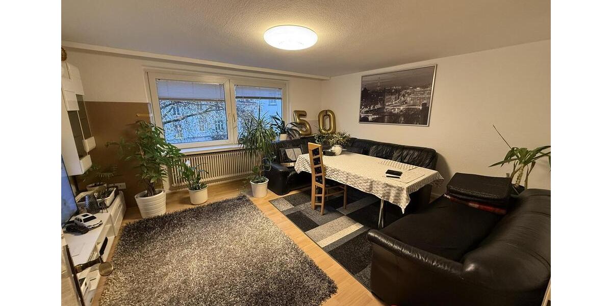 optimal aufgeteilte 2-Zimmer-Wohnung, frisch renoviert 2 zimmer