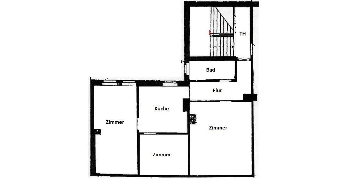 Dachgeschoßwohnung Radeberg - 3 Zimmer, 78 m&sup2;, 470&euro; | Angebot:26635777