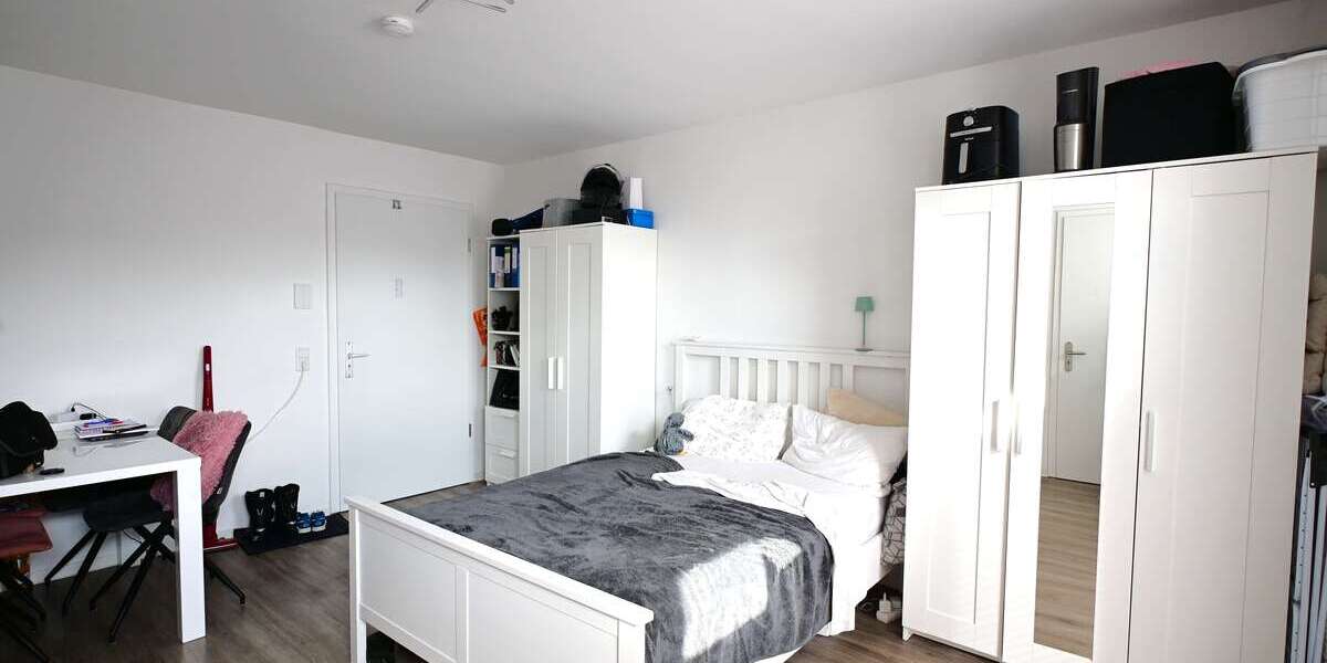 Etagenwohnung Bochum Innenstadt - 1 Zimmer, 32 m&sup2;, 520&euro; | Angebot:25098143