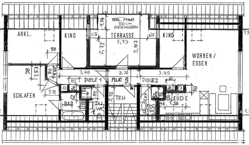 Etagenwohnung Altdorf - 5 Zimmer, 98 m&sup2;, 950&euro; | Angebot:26161861
