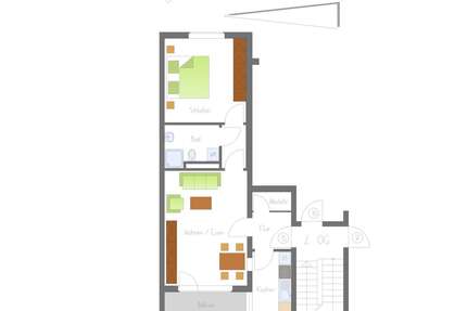 Wohnung zum Mieten in Achern 482 € 56.63 m² 2 zimmer