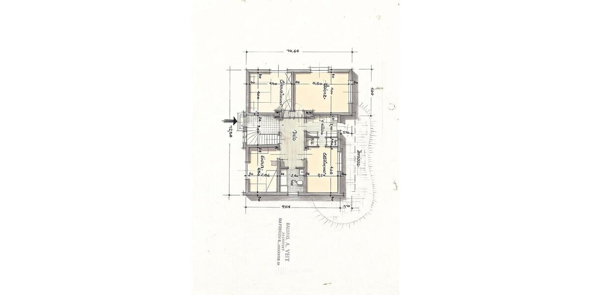 Erdgeschoßwohnung Hattingen - 3.5 Zimmer, 120 m&sup2;, 1.200&euro; | Angebot:26288093