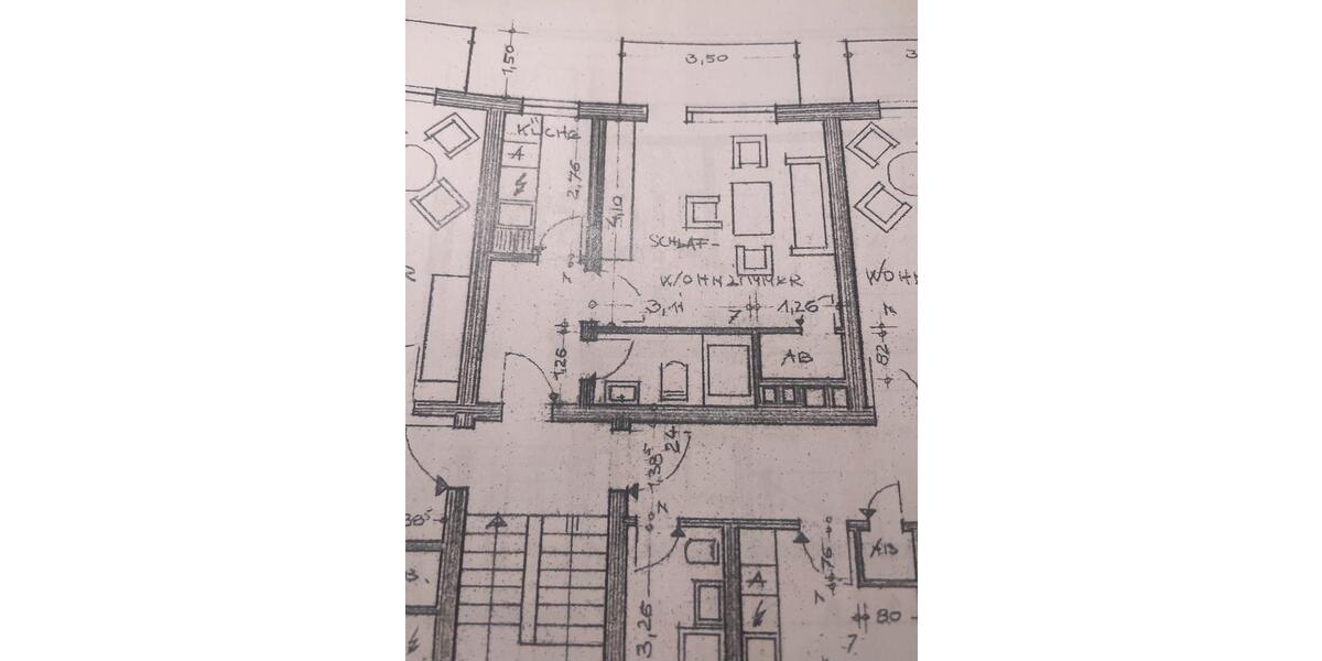 Etagenwohnung Walsrode - 1 Zimmer, 34 m&sup2;, 475&euro; | Angebot:25960200