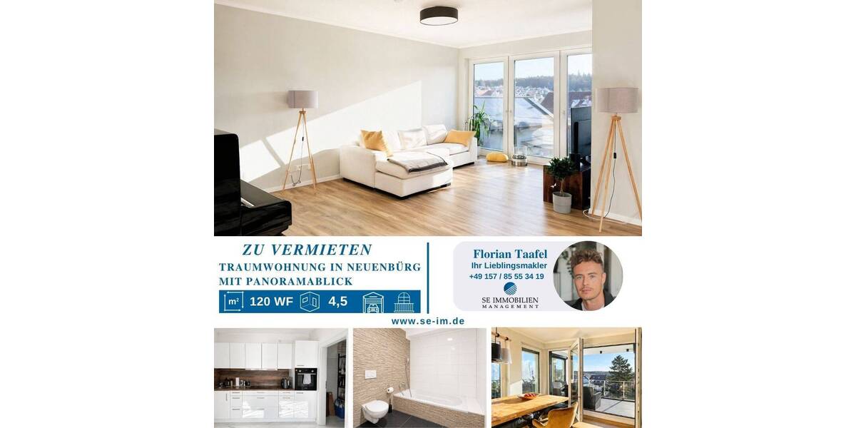 Etagenwohnung Neuenbürg - 4 Zimmer, 120 m&sup2;, 1.500&euro; | Angebot:26261624