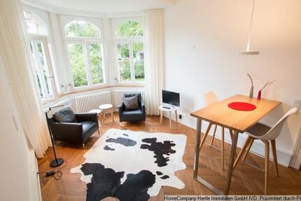 Modern und stilvoll möbliert mit Gartennutzung für 3-24 Monate in Freiburg Herdern 2 zimmer