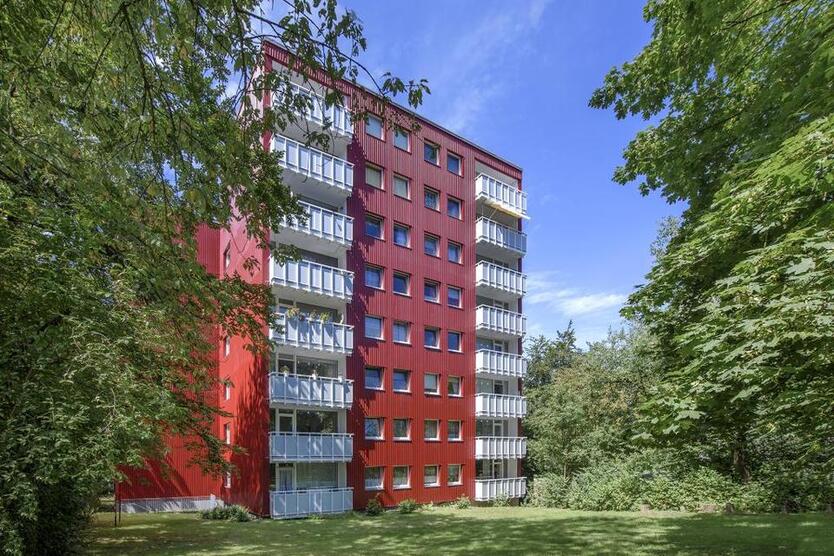 2,5-RaumWohnung mit Balkon in grüner Umgebung