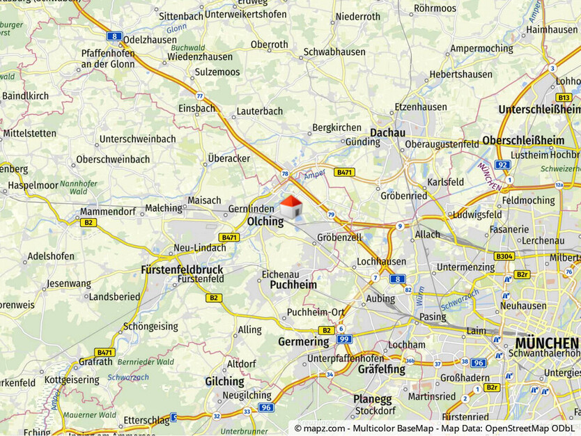 WINDISCH IMMOBILIEN - Hochwertiges Einfamilienhaus nähe Olchinger See - befristet für 3 Jahre! 5 zimmer