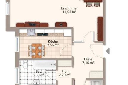 Wohnung Wallenhorst - 3 Zimmer, 92 m&sup2;, 800&euro; | Angebot:26641742