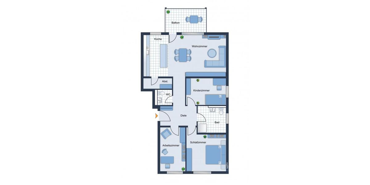 Wohnen auf Zeit Wehr - 4 Zimmer, 116 m&sup2;, 2.000&euro; | Angebot:15009212