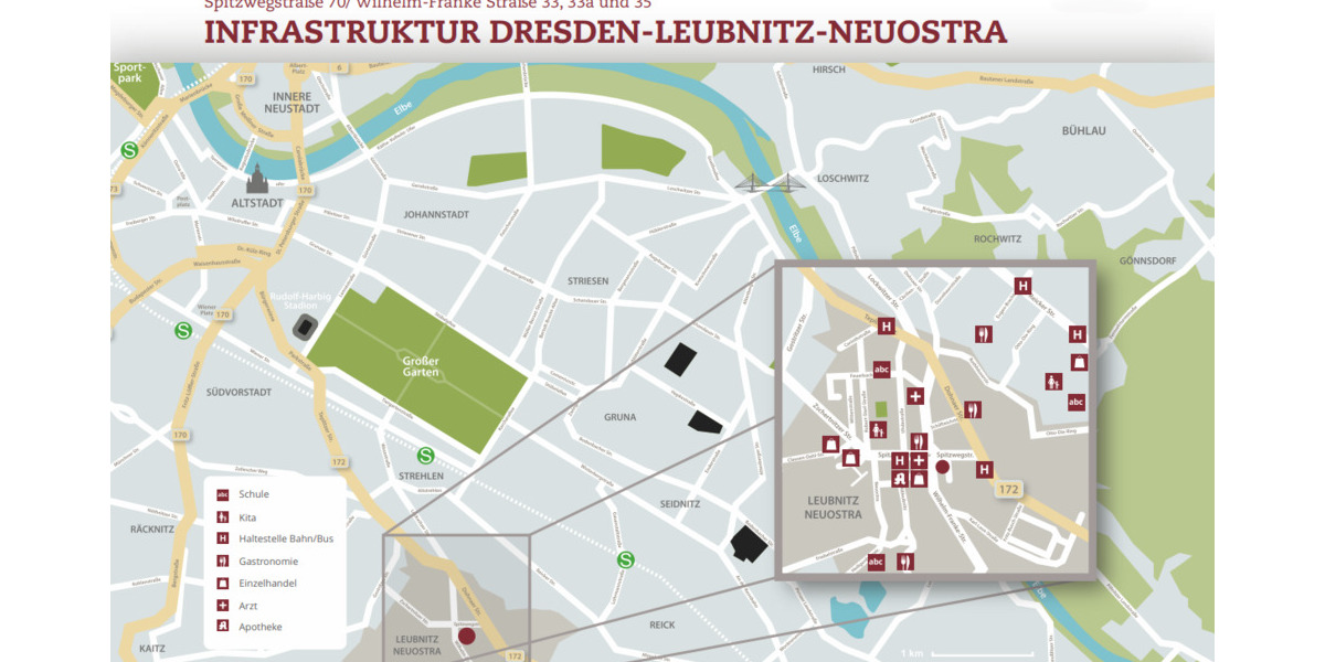 Etagenwohnung Dresden Leubnitz-Neuostra - 3 Zimmer, 104 m&sup2;, 1.820&euro; | Angebot:26473569