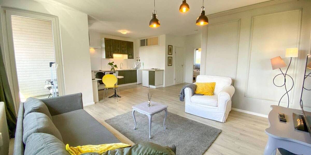 Etagenwohnung Berlin Charlottenburg - 2 Zimmer, 57 m&sup2;, 1.250&euro; | Angebot:26162809