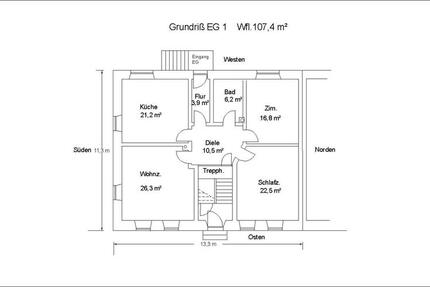 Wohnung Hirschau - 3 Zimmer, 640&euro; | Angebot:23009577