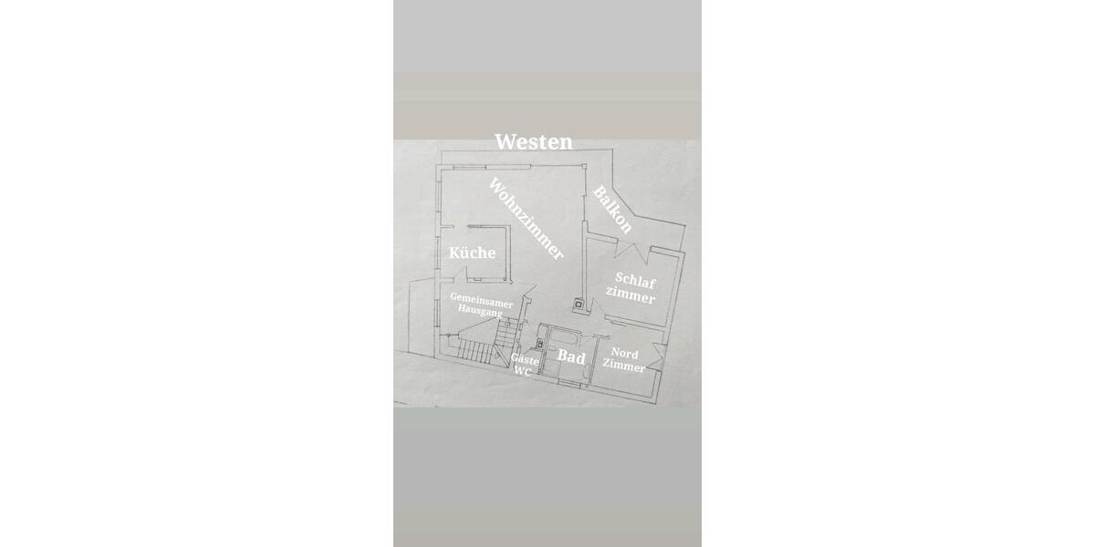 3-Zimmer -Wohnung 100m² .it Balkon und Blick ins Grüne 3 zimmer