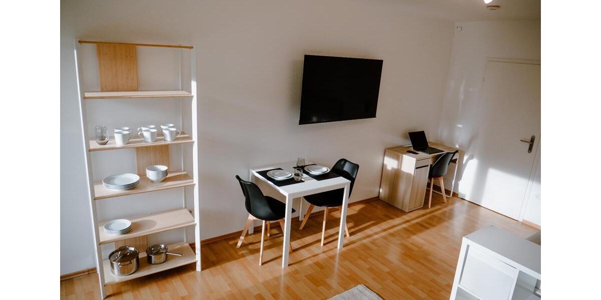Helle möblierte Einzimmerwohnung (Perfekt für Pendler) 1 zimmer