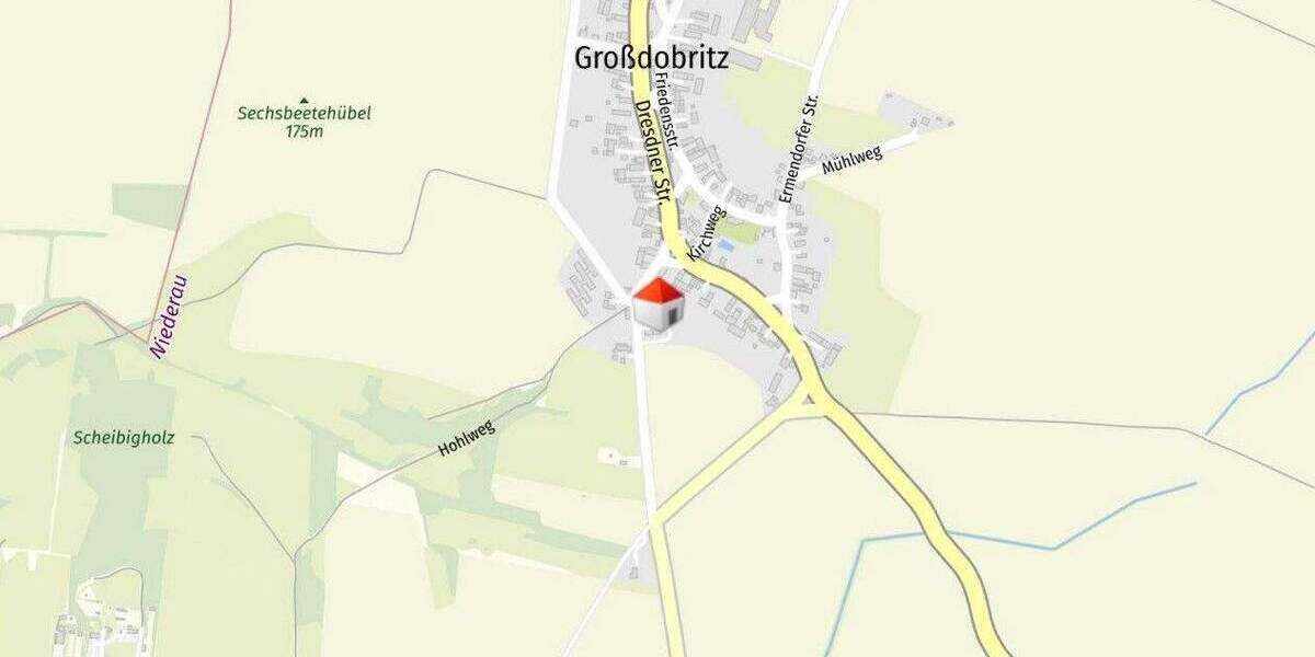 Etagenwohnung Niederau / Großdobritz Großdobritz - 4 Zimmer, 656&euro; | Angebot:25703625