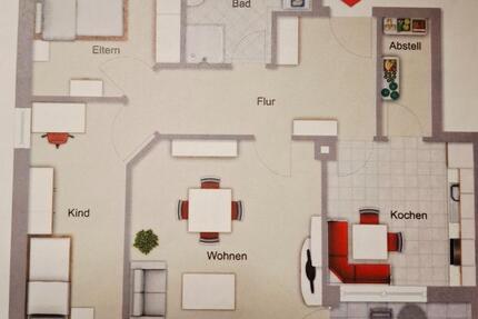 Wohnung Löningen - 3 Zimmer, 81 m&sup2;, 860&euro; | Angebot:25056322