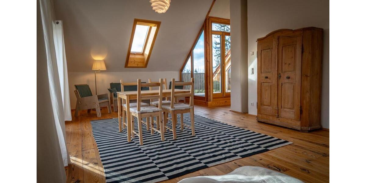 Wunderschöne Dachgeschosswohnung mit Terrasse ökologischer Neubau 2 zimmer