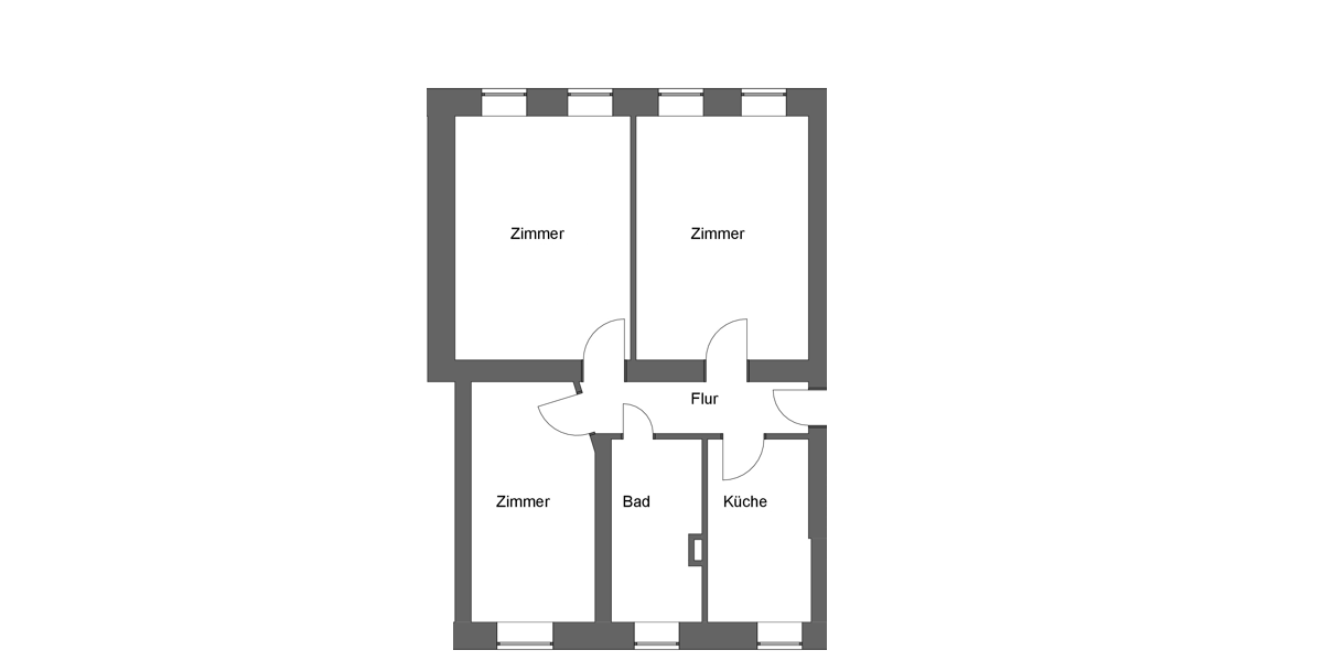 Etagenwohnung Berlin Pankow - 3 Zimmer, 81 m&sup2;, 1.545&euro; | Angebot:27290192