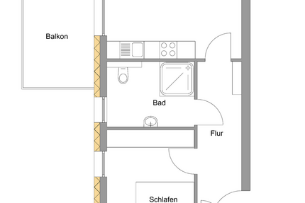 Wohnung zum Mieten in Bad Fredeburg 609 € 60 m² 2 zimmer