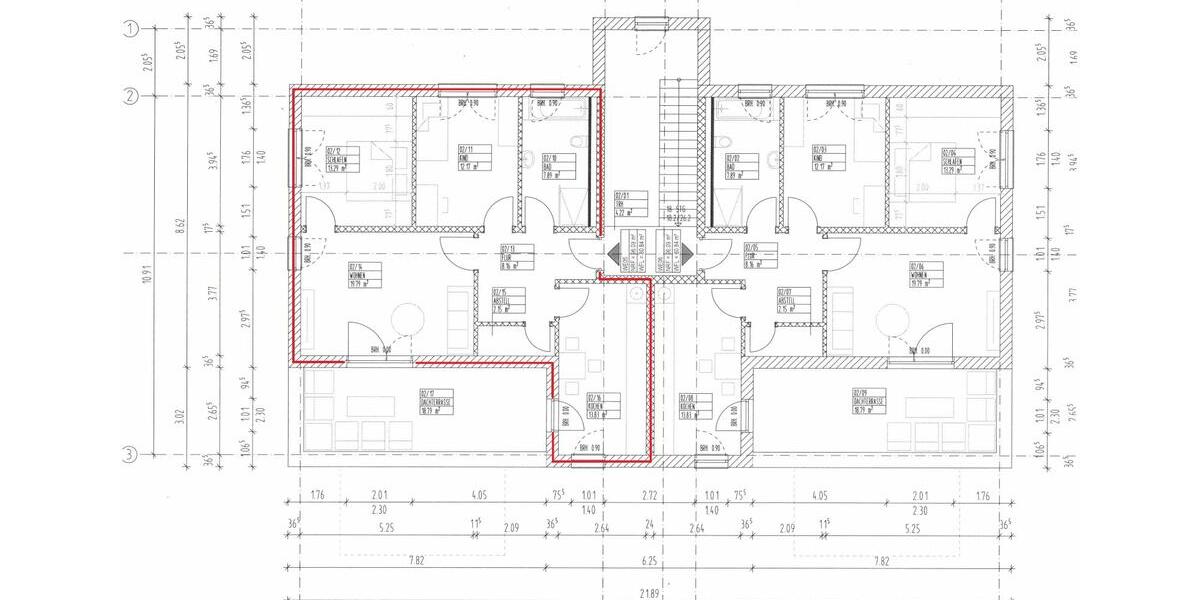 Dachgeschoßwohnung Greifswald - 3 Zimmer, 81 m&sup2;, 1.130&euro; | Angebot:26085759