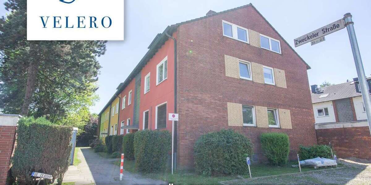 Etagenwohnung Gelsenkirchen Scholven - 2 Zimmer, 55 m&sup2;, 375&euro; | Angebot:26393761