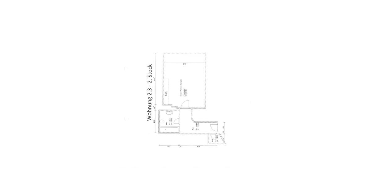 Etagenwohnung Passau Mühltal - 1 Zimmer, 41 m&sup2;, 493&euro; | Angebot:26633297
