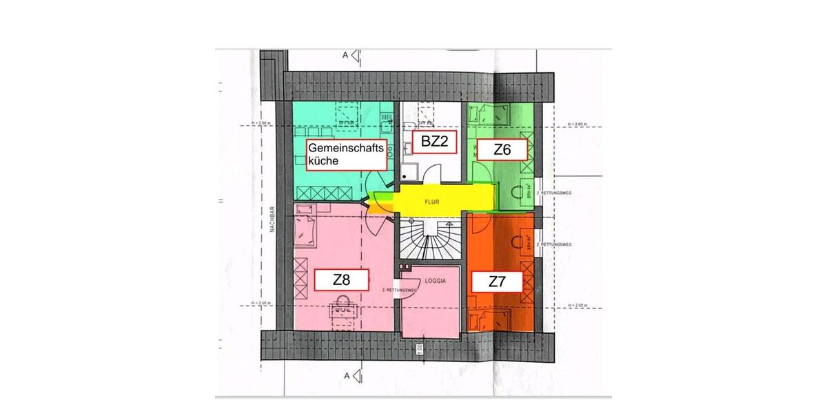 Wohnen auf Zeit Münster Mitte-Süd - 1 Zimmer, 25 m&sup2;, 550&euro; | Angebot:25649810