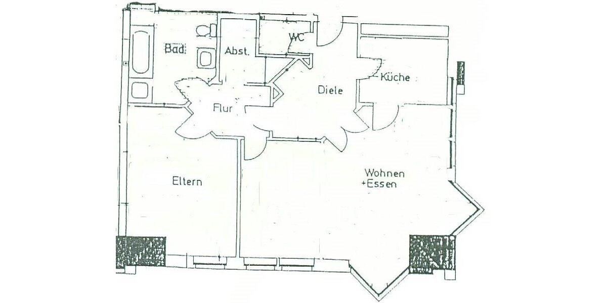 Dachgeschoßwohnung Coesfeld - 2 Zimmer, 83 m&sup2;, 750&euro; | Angebot:26545798