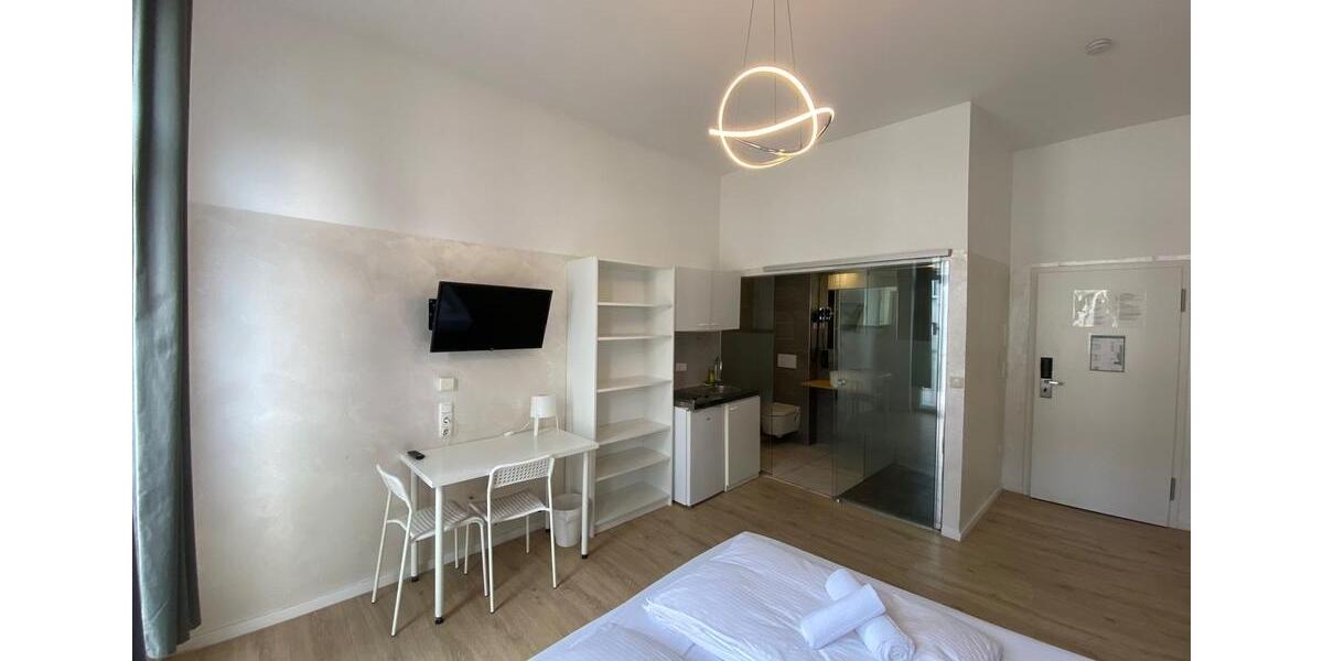 All-Inclusive-Wohnen ZENTRUM möbliertes Micro-Apartment inkl. Bad 1 zimmer