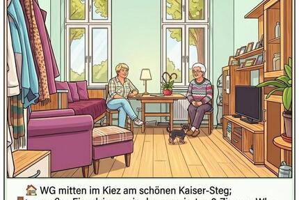 Wohnen auf Zeit Berlin Treptow-Köpenick - 1 Zimmer, 25 m&sup2;, 750&euro; | Angebot:26497881