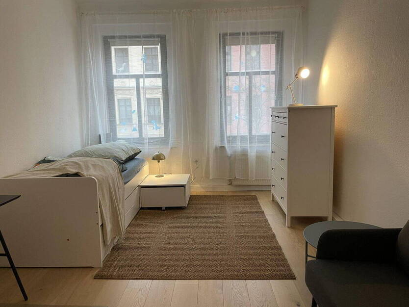 Möblierte 2-Zimmer-Wohnung mit gehobener Innenausstattung in zentraler Lage von Leipzig