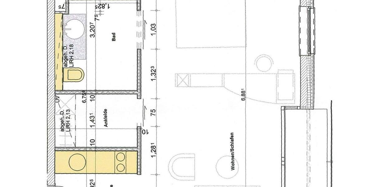 Wohnen auf Zeit Frankfurt am Main Innenstadt 1 - 1 Zimmer, 42 m&sup2;, 990&euro; | Angebot:20415333