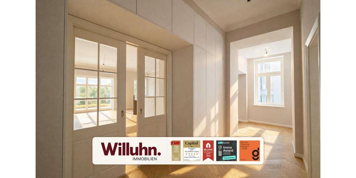 Erdgeschoßwohnung Leipzig Nordost - 4 Zimmer, 160 m&sup2;, 3.200&euro; | Angebot:25217580