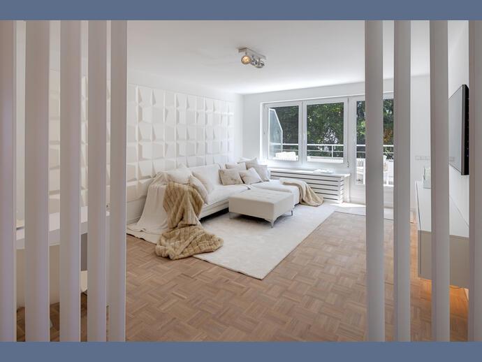 Möbliert: Einzigartige stylische Penthousewohnung zur Miete zimmer