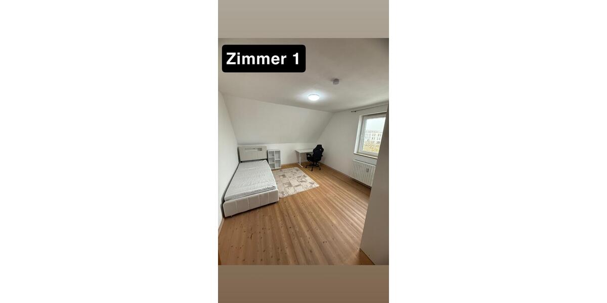 Dachgeschoßwohnung Neu-Ulm Ludwigsfeld - 1 Zimmer, 14 m&sup2;, 360&euro; | Angebot:24842942
