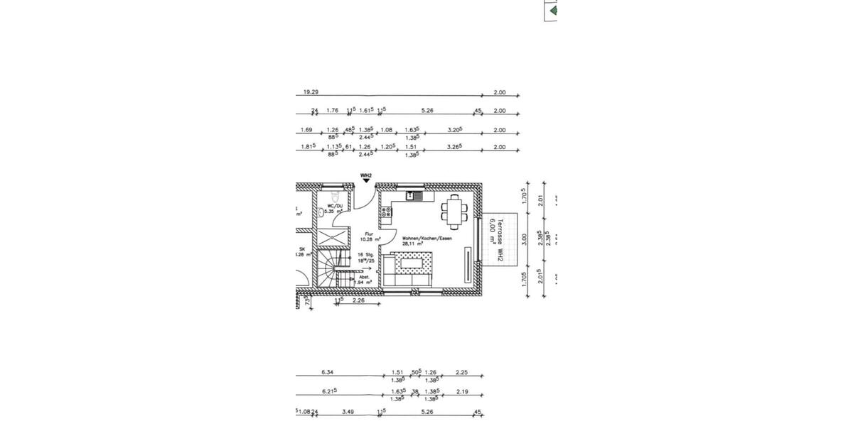Doppelhaushälfte Schwarmstedt - 3 Zimmer, 90 m&sup2;, 1.250&euro; | Angebot:24110986