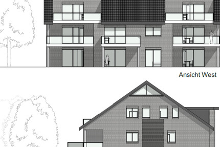 Neubau - Mehrparteienhaus in Großenkneten, Huntlosen zimmer