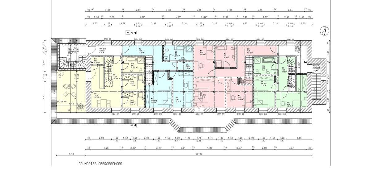 Historischer Charme trifft Industrial Flair: Hochwertige Maisonette-Wohnungen im Erstbezug 3 zimmer