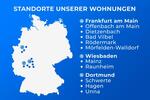 Wohnen auf Zeit Offenbach am Main - 3 Zimmer, 72 m&sup2;, 18&euro; | Angebot:26505055