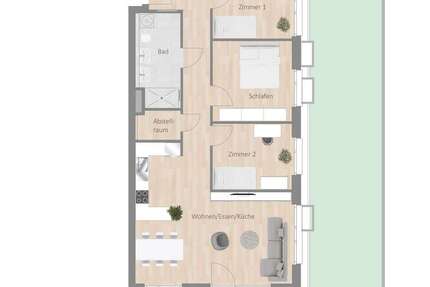Wohnung Besigheim - 4.5 Zimmer, 104 m&sup2;, 1.415&euro; | Angebot:27071253