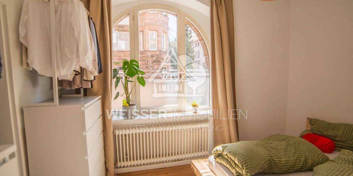 Etagenwohnung Fürth Innenstadt - 2 Zimmer, 60 m&sup2;, 670&euro; | Angebot:26118088