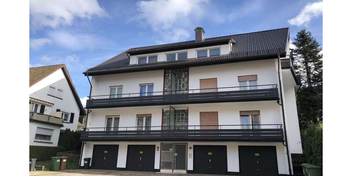 Etagenwohnung Bad Herrenalb - 4 Zimmer, 92 m&sup2;, 690&euro; | Angebot:23627511