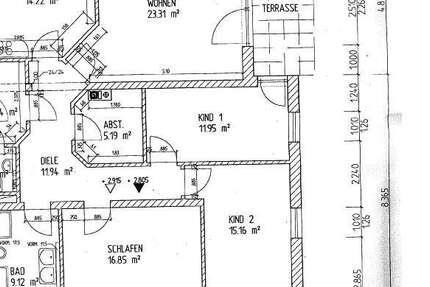 Wohnung Salzweg - 4 Zimmer, 114 m&sup2;, 872&euro; | Angebot:23850196