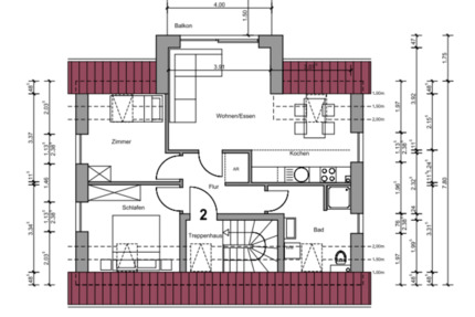 Wohnung Elsdorf-Westermühlen Westermühlen - 3 Zimmer, 54 m&sup2;, 850&euro; | Angebot:24848064